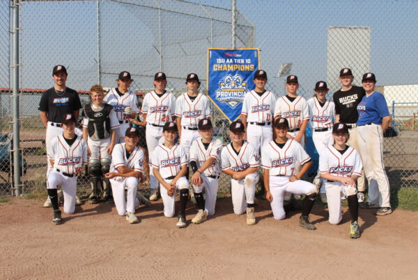 15u bucks orange team picture